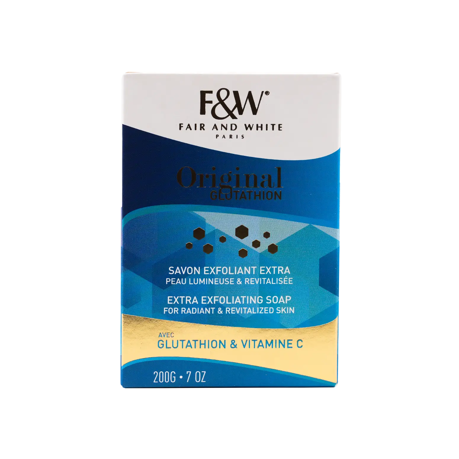 Fair And White Glutathion Extra Exfoliating Soap 200G