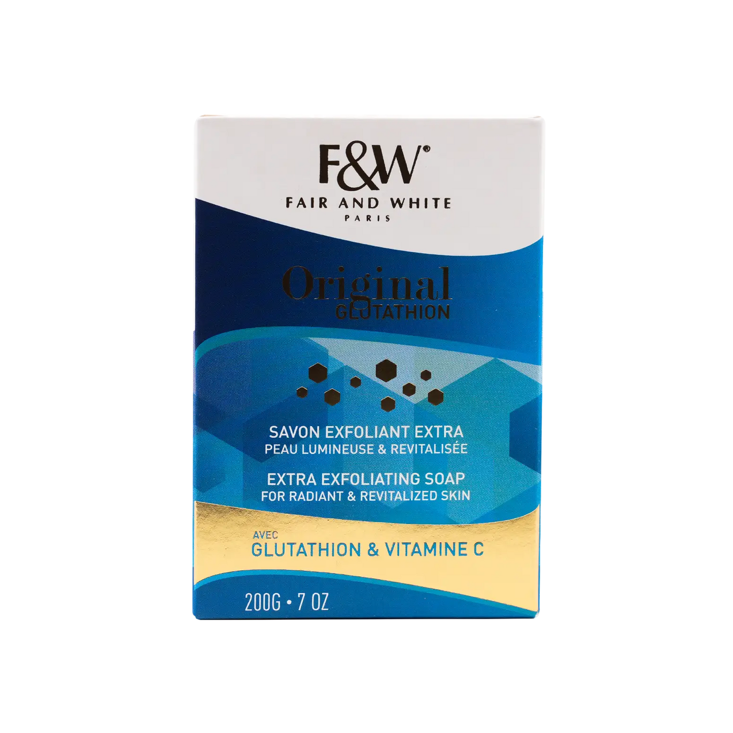 Fair And White Glutathion Extra Exfoliating Soap 200G