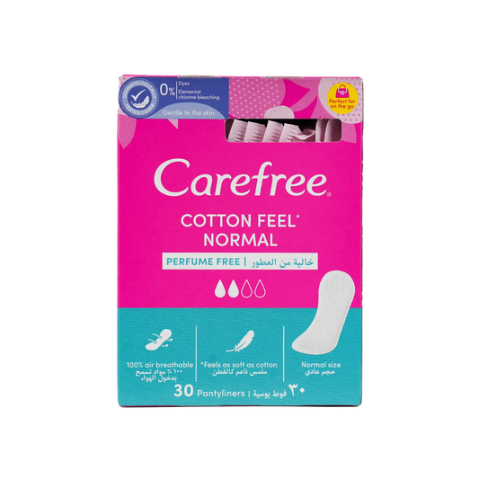 Carefree Cotton 30Pcs-Unscented