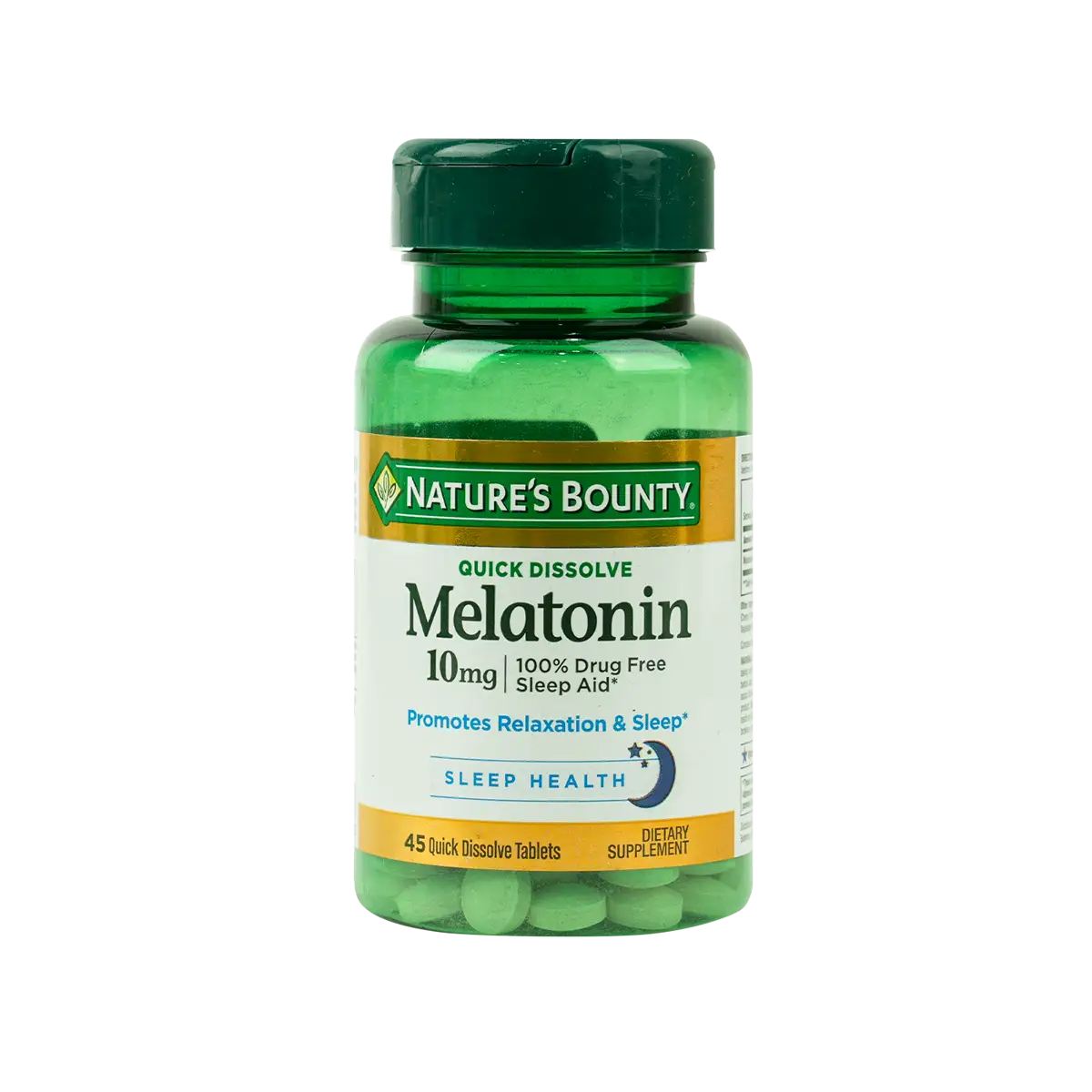 Natures Bounty Melatonin Quick Dissolve 10mg 45tab