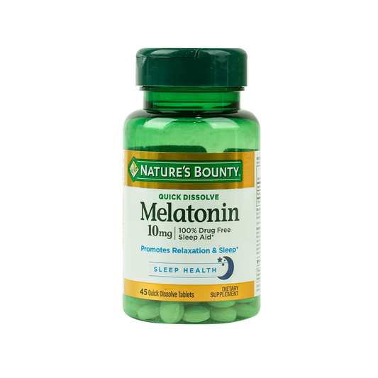 Natures Bounty Melatonin Quick Dissolve 10mg 45tab