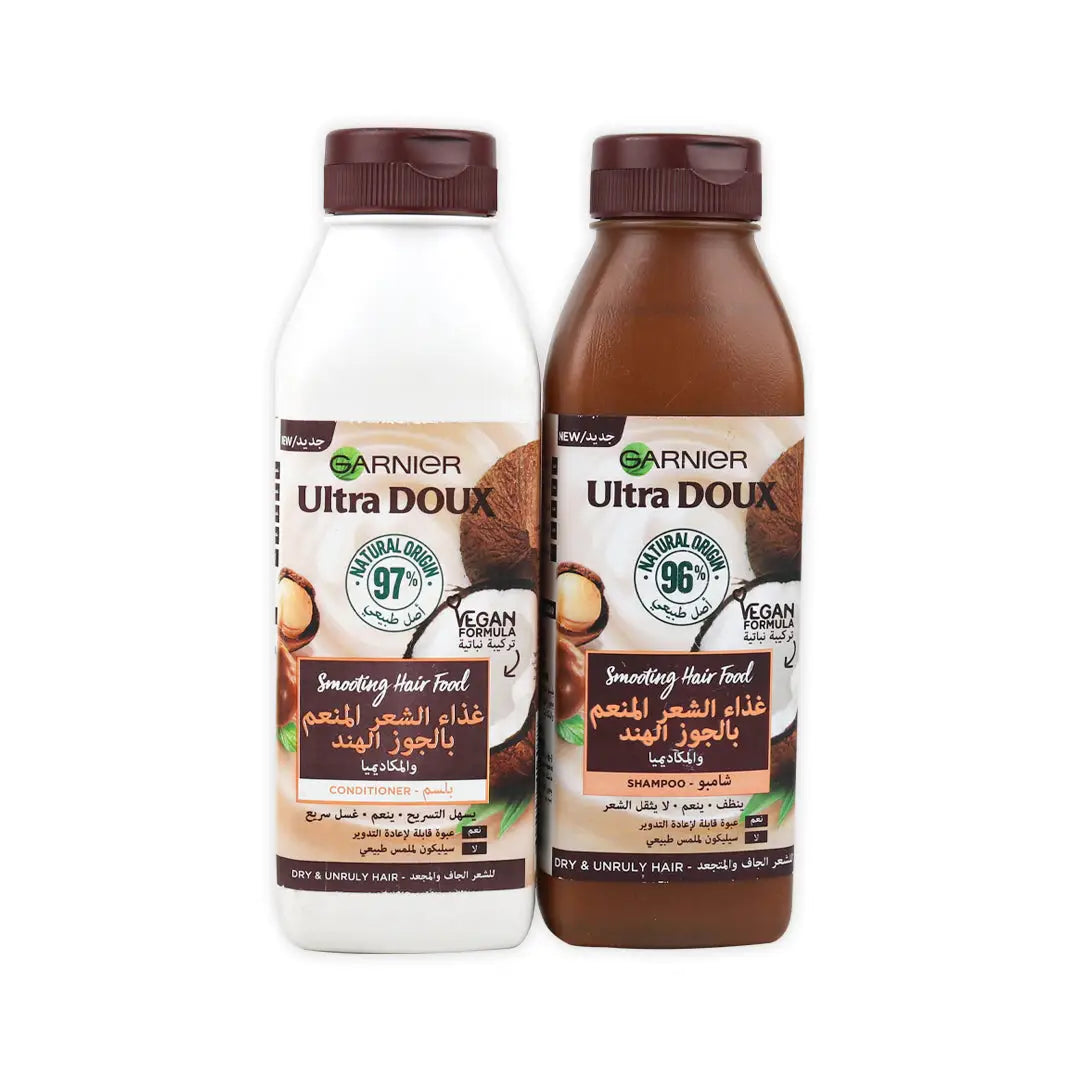 مجموعة شامبو وبلسم غارنييه لتنعيم الشعر