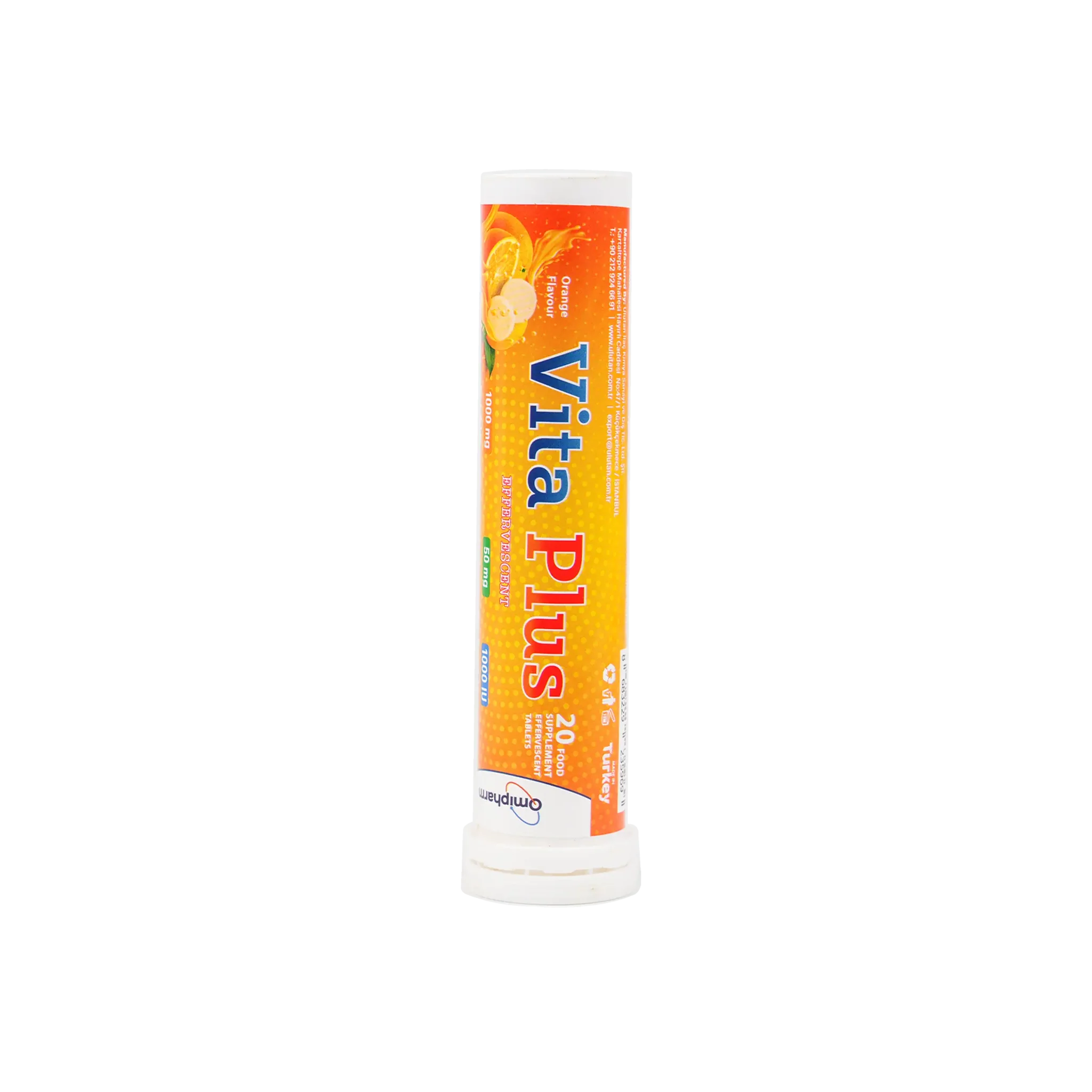 فيتا بلس فيتامين سي + زنك + فيتامين د3 20 فوار