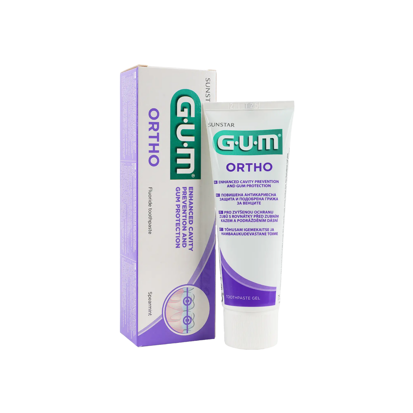 GUM Ortho Toothpaste 75ml