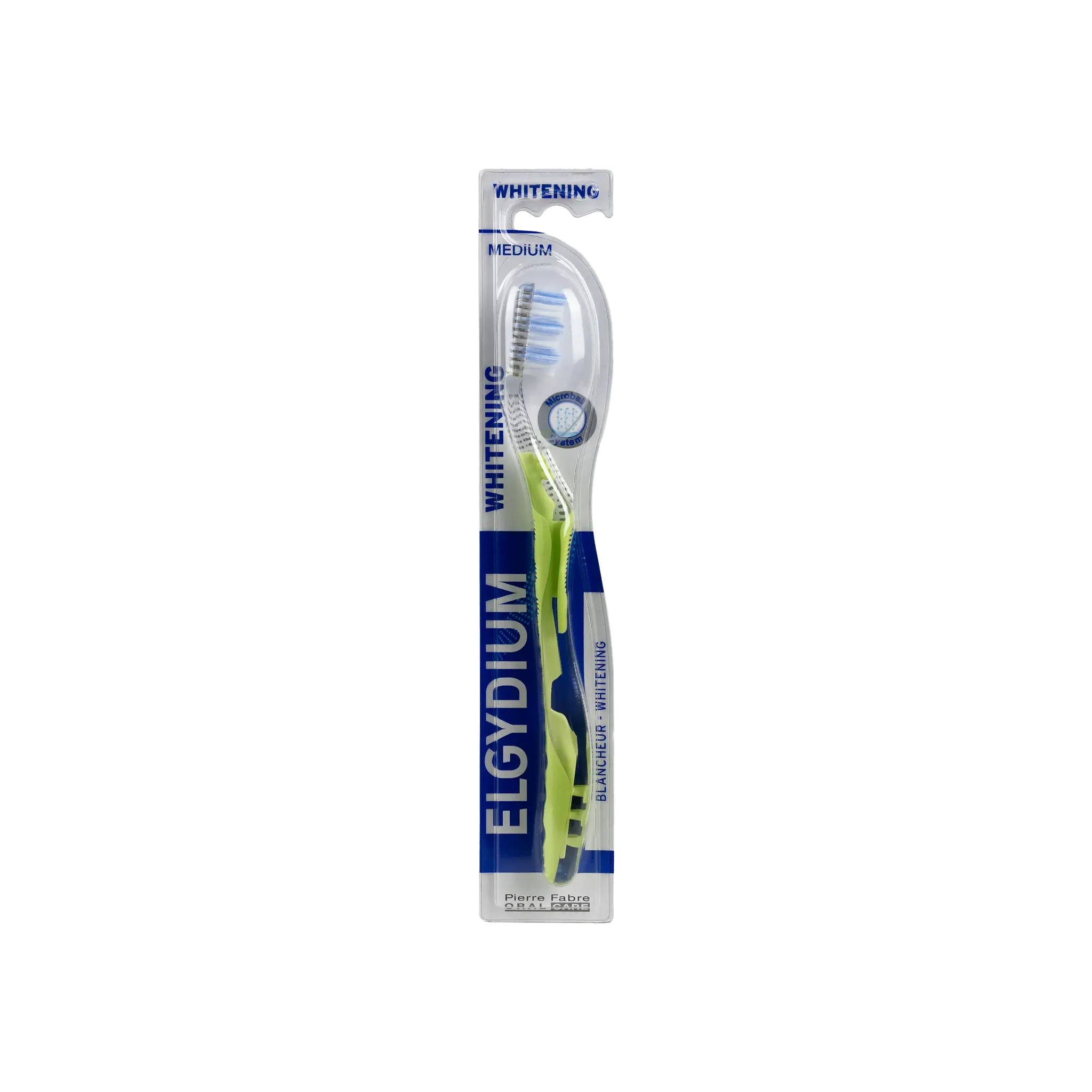 فرشاة أسنان إلجيديوم المبيضة - متوسطة