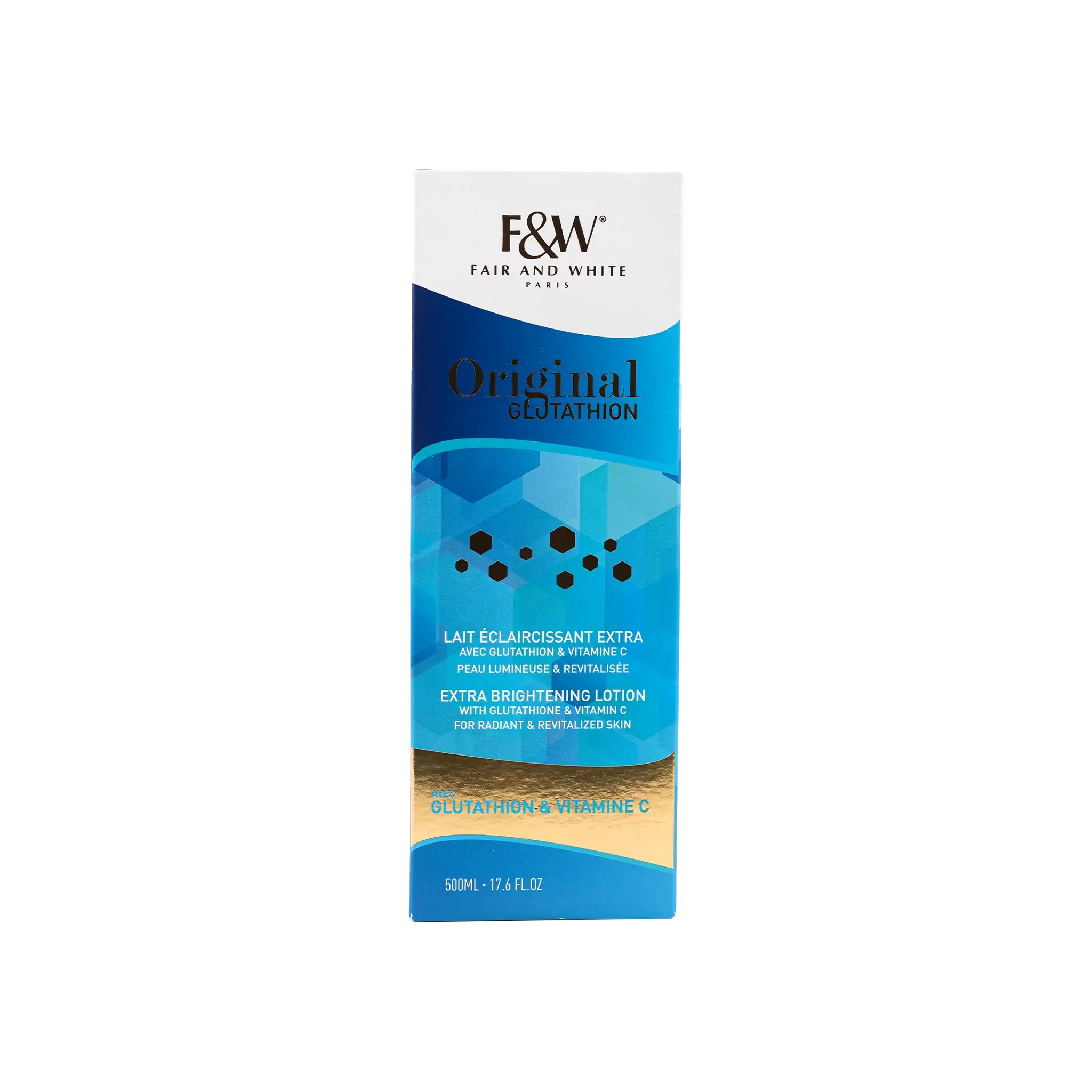 Fair And White Glutathion Extra Brightening Lotion 500Ml