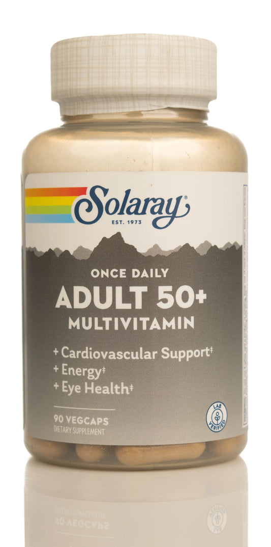 Solaray Once Daily Adult 50+ Mv&Minerals 90Capsules