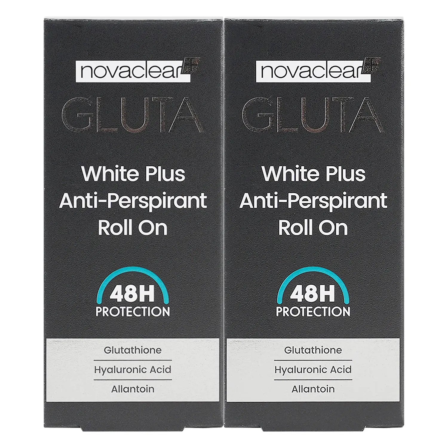 Novaclear Gluta White Plus Roll On 50ml 2 pcs