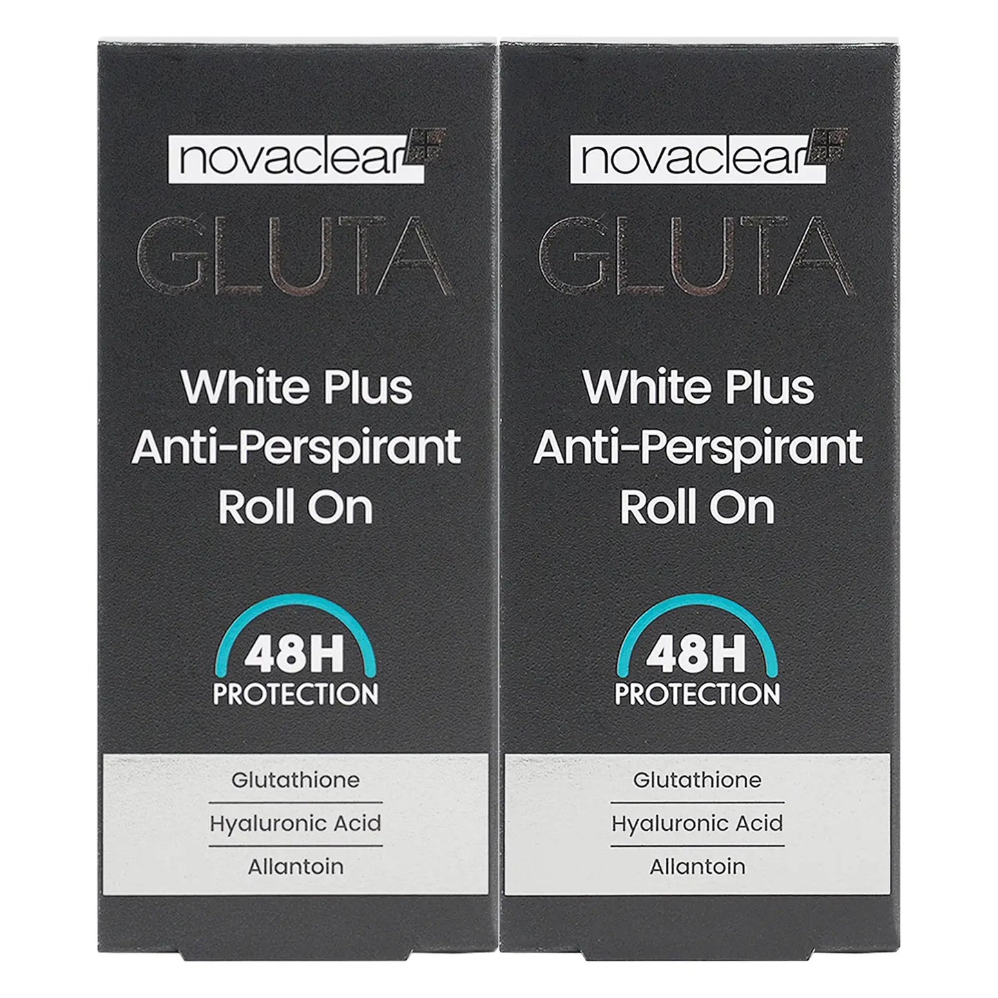 Novaclear Gluta White Plus Roll On 50ml 2 pcs