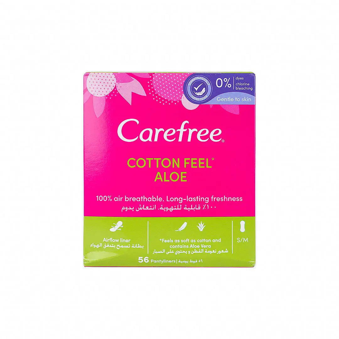 Carefree Cotton 56Pcs-Aloe
