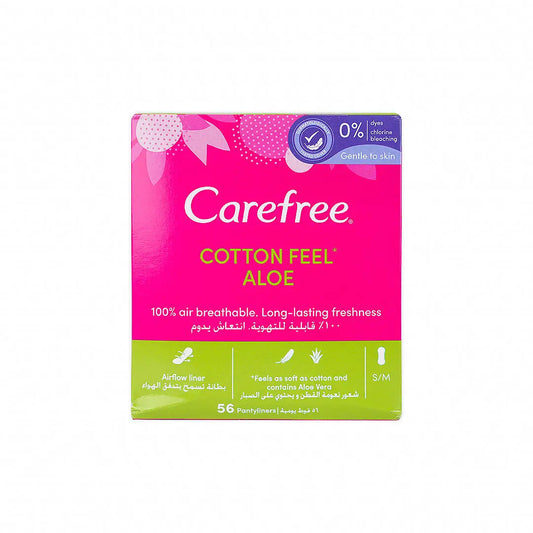 Carefree Cotton 56Pcs-Aloe