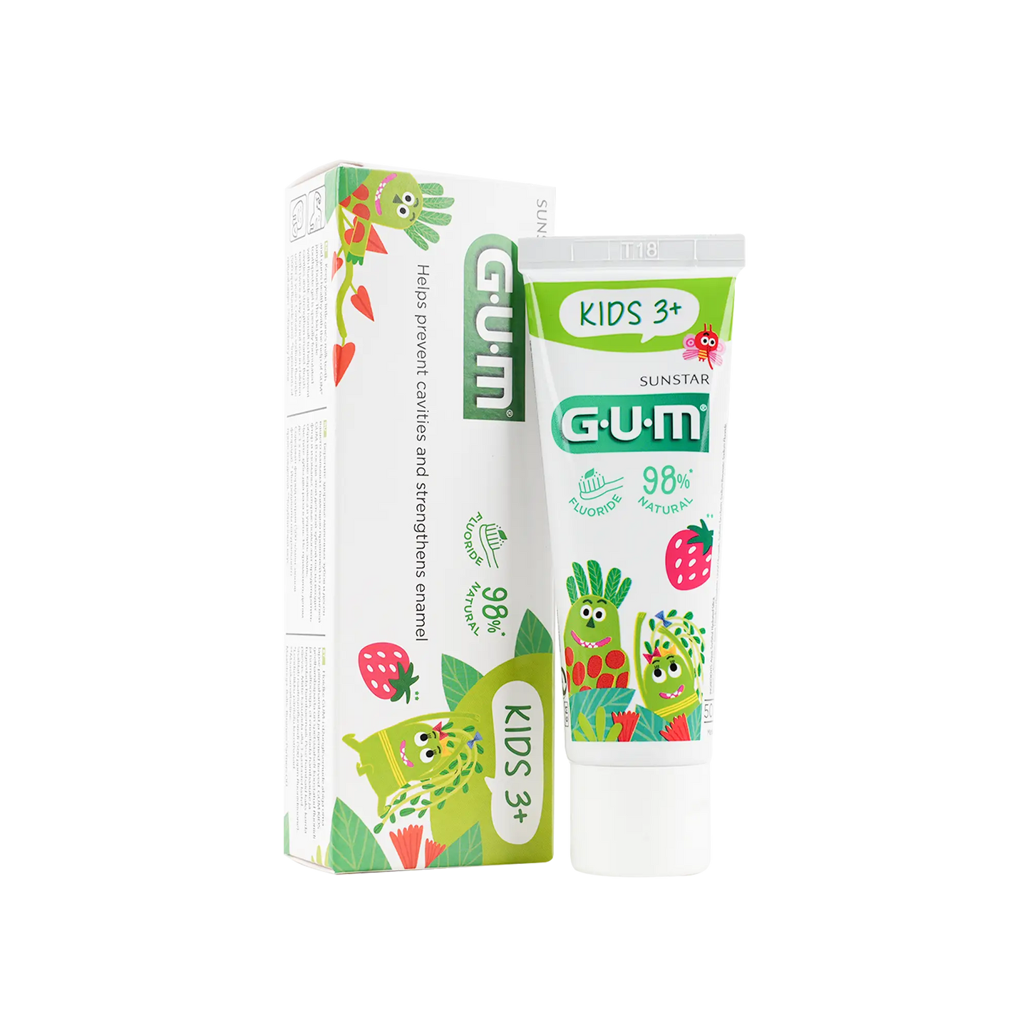 GUM Kids +3yrs Toothpaste 50ml