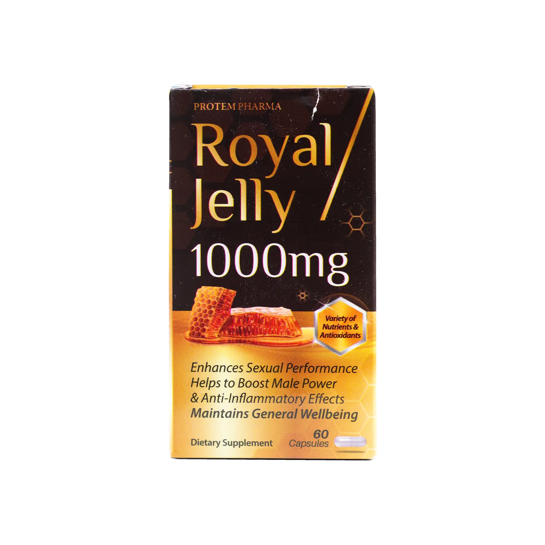 Protem Pharma Royal Jelly 1000mg 60Capsules