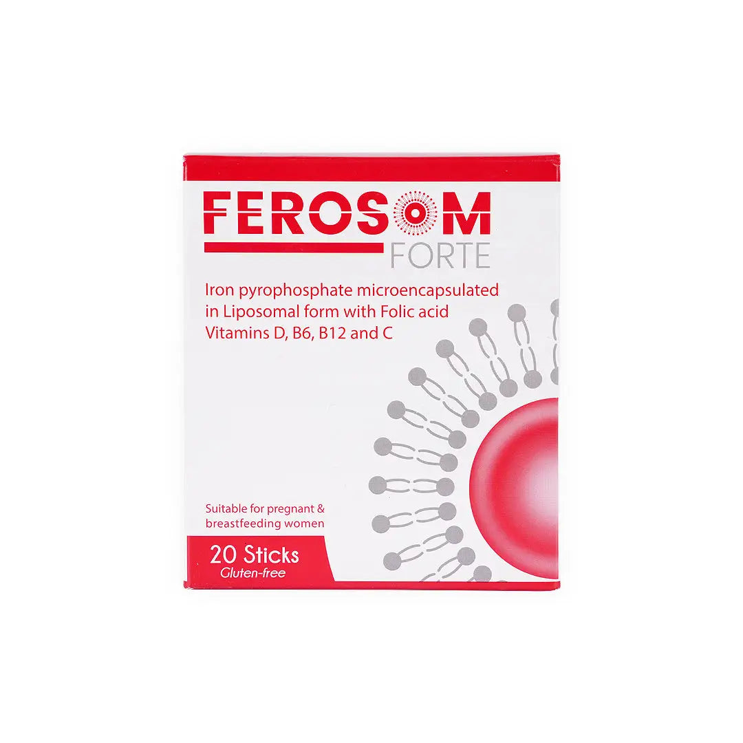 Ferosom Forte Gluten-Free 20 Sticks