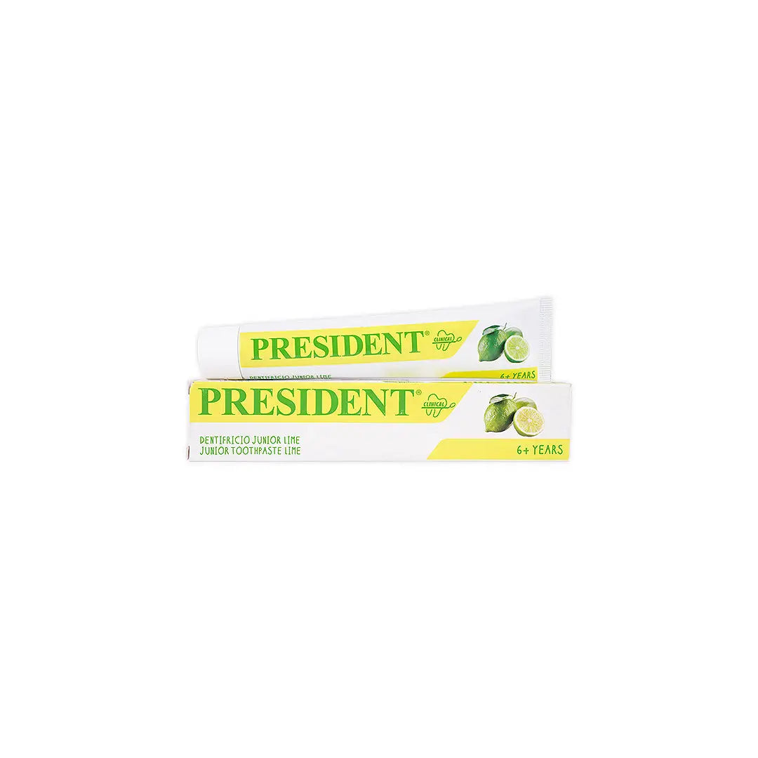 President Junior 6+ Lime Toothpaste 50ml