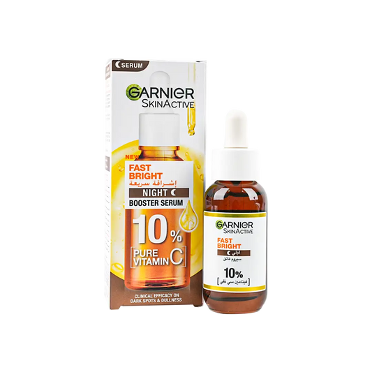 Garnier Fast Bright Night Booster Serum 30ml-Vitamin C