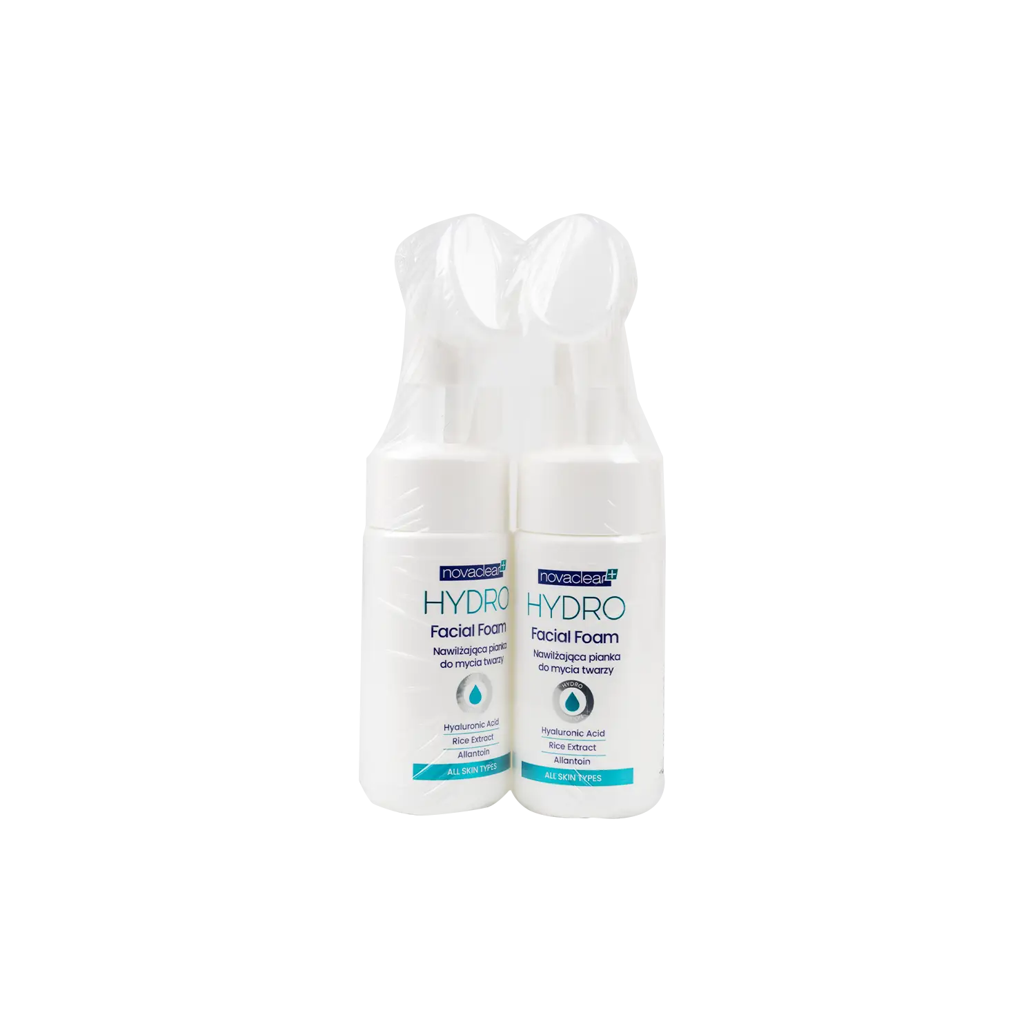 Novaclear Hydro Facial Foam 100ml 2 pcs