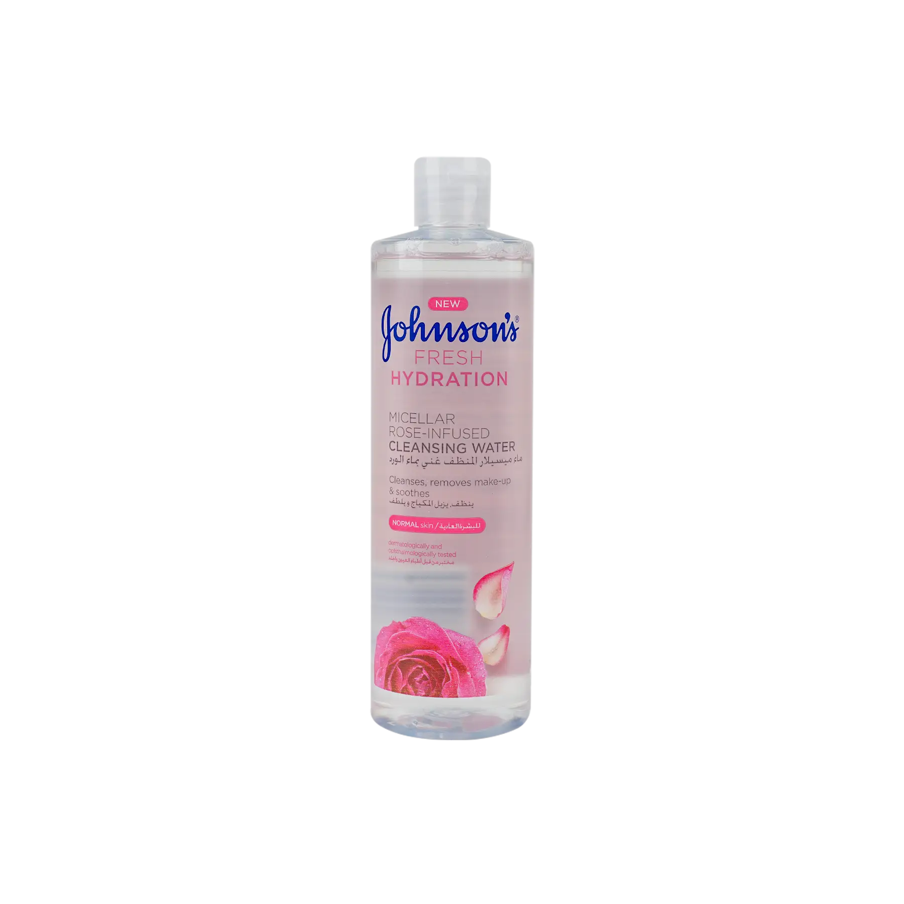 ماء ميسيلار منظف بالورد من جونسون 400 مل