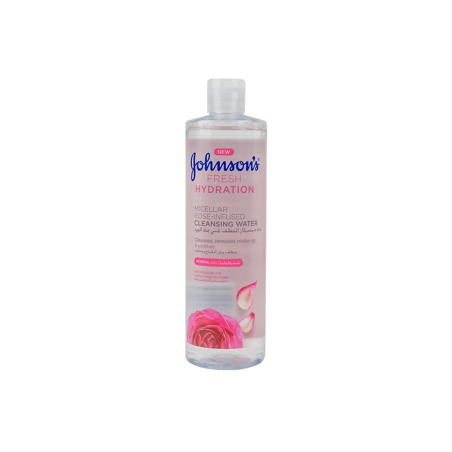 Johnson's Micellar Rose Cleansing Water 400ml