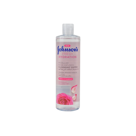 Johnson's Micellar Rose Cleansing Water 400ml