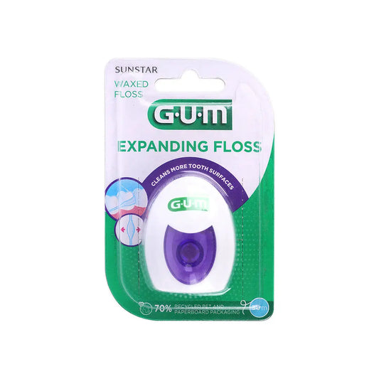 GUM Expanding Floss Waxed 30m