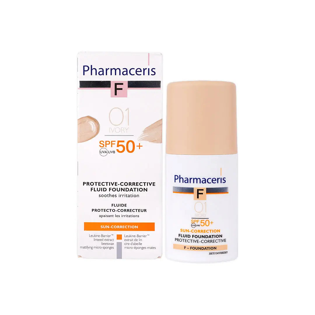 Pharmaceris SPF50 Fulid Foundation Ivory 01