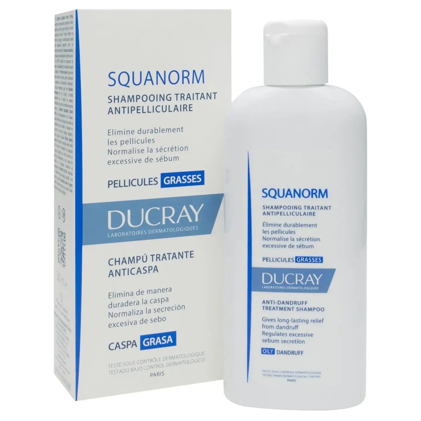 Ducray Squanorm Oily Hair Shampoo 200 Ml