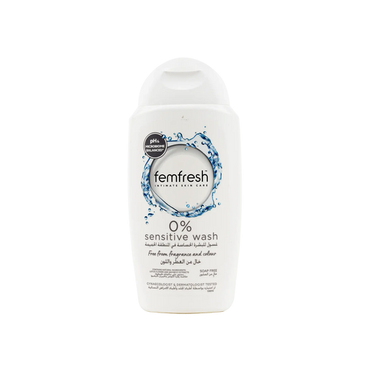 FemFresh 0% Sensitive Wash 250ml