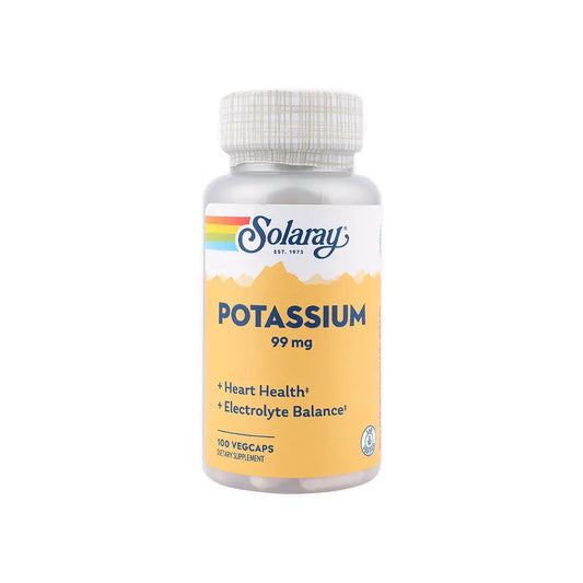 Solaray Potassium 99Mg 100 Vegcaps