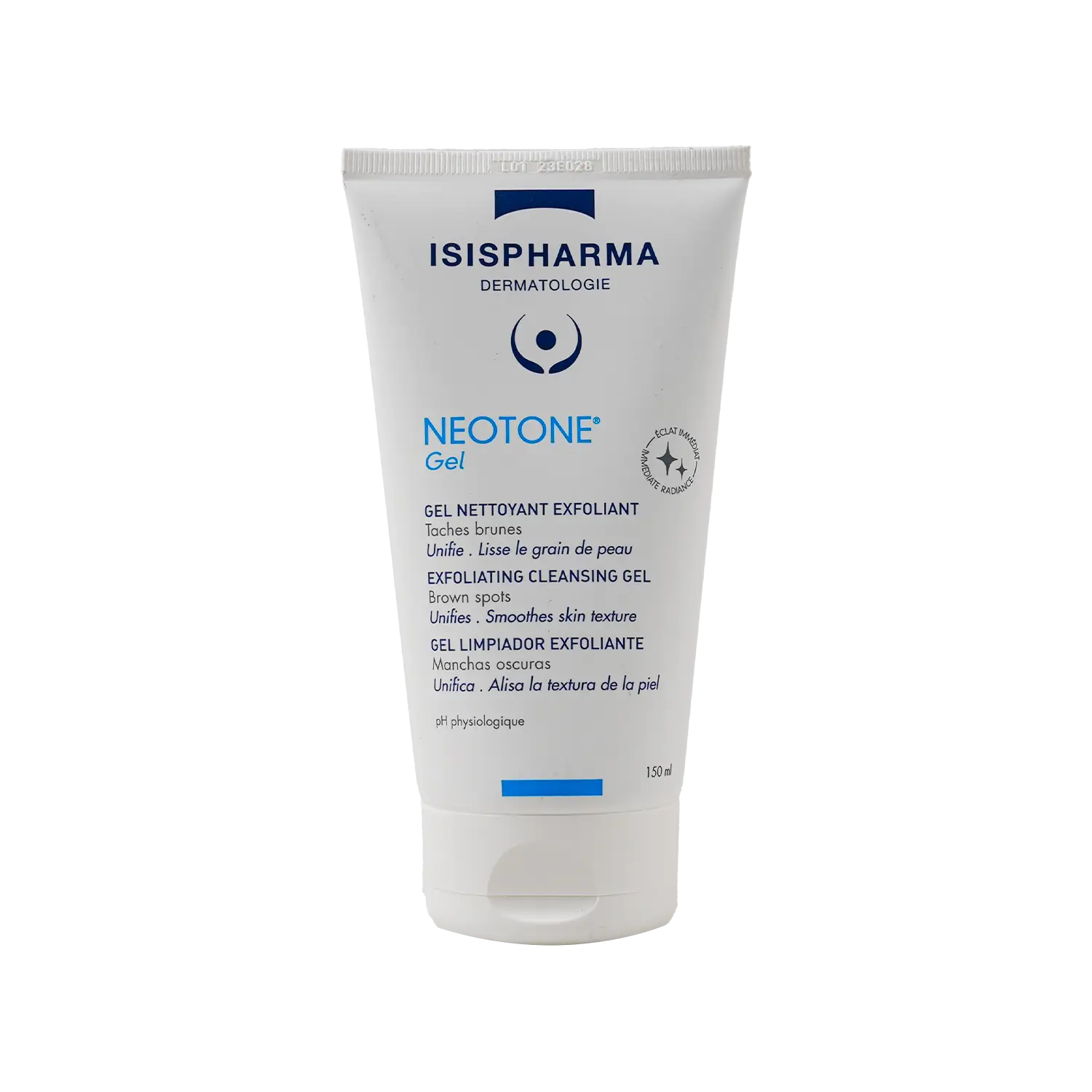 جل التنظيف والتقشير نيوتون من إيزيس فارما، 150 مل