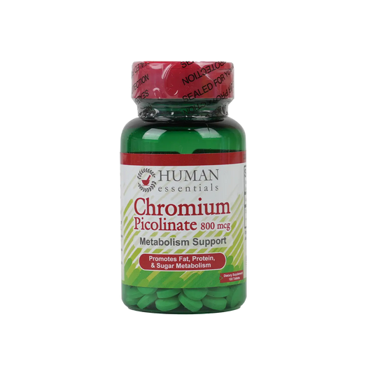 Human Essentials Chromium Picolinate 800Mcg 100Tab