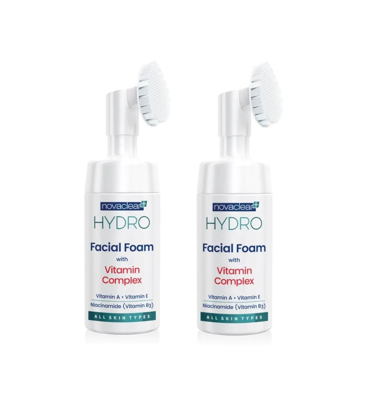 Novaclear Hydro Facial Foam With Vit Complex 100ml 2 pcs