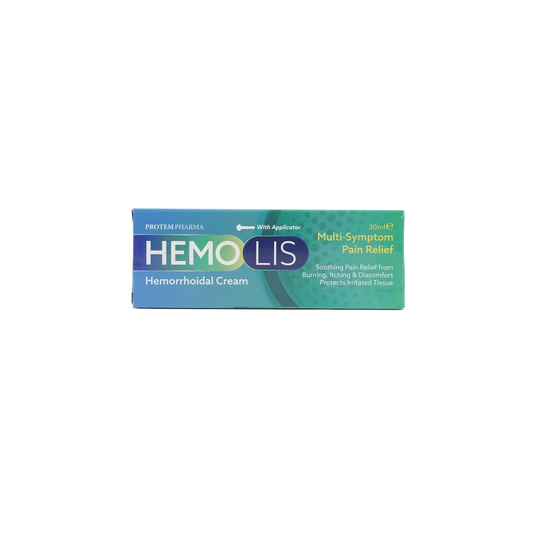 Protem Pharma Hemolis Multi-Symptom Pain Relief Cream 30Ml