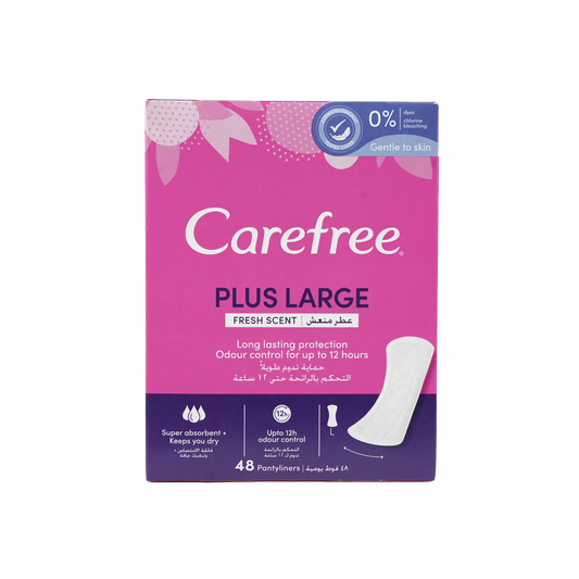 Carefree Plus Large 48Pcs-Fresh Scent