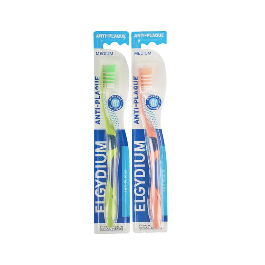 Elgydium Anti-plaque Toothbrush -Medium Set