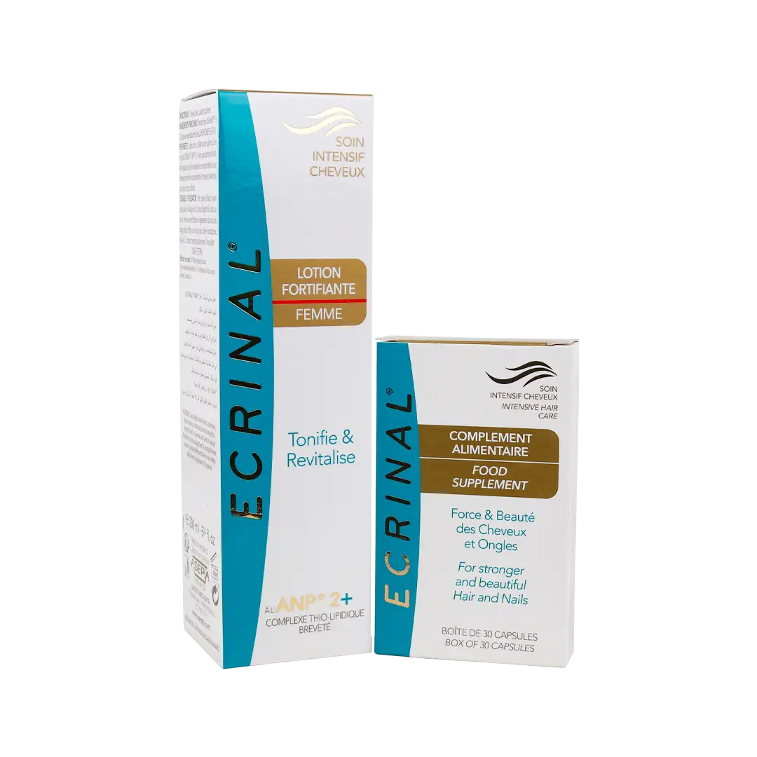 Ecrinal Caps + Anp Lotion Women-Set