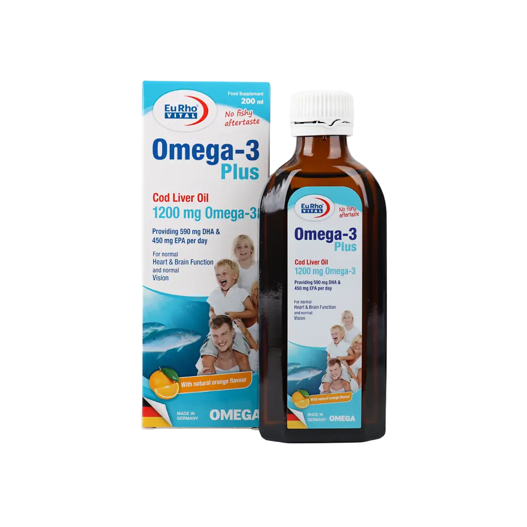 EuRho Vital Omega-3 Plus Syrup 200ml