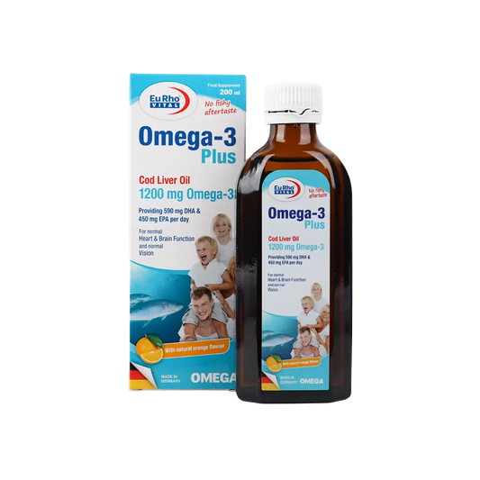 EuRho Vital Omega-3 Plus Syrup 200ml