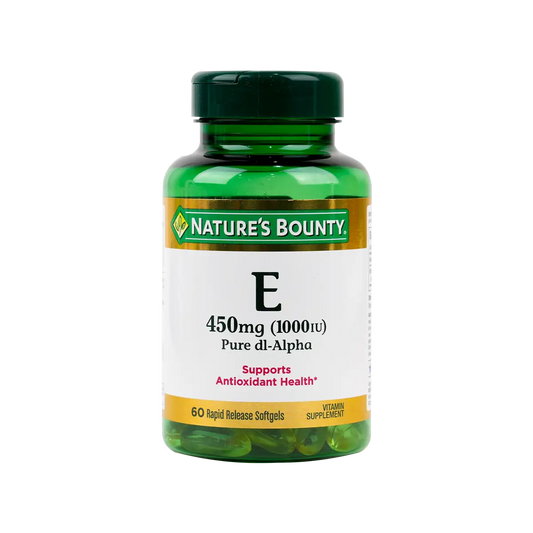 Natures Bounty Vitamin E 450Mg (1000Iu) 60Cap
