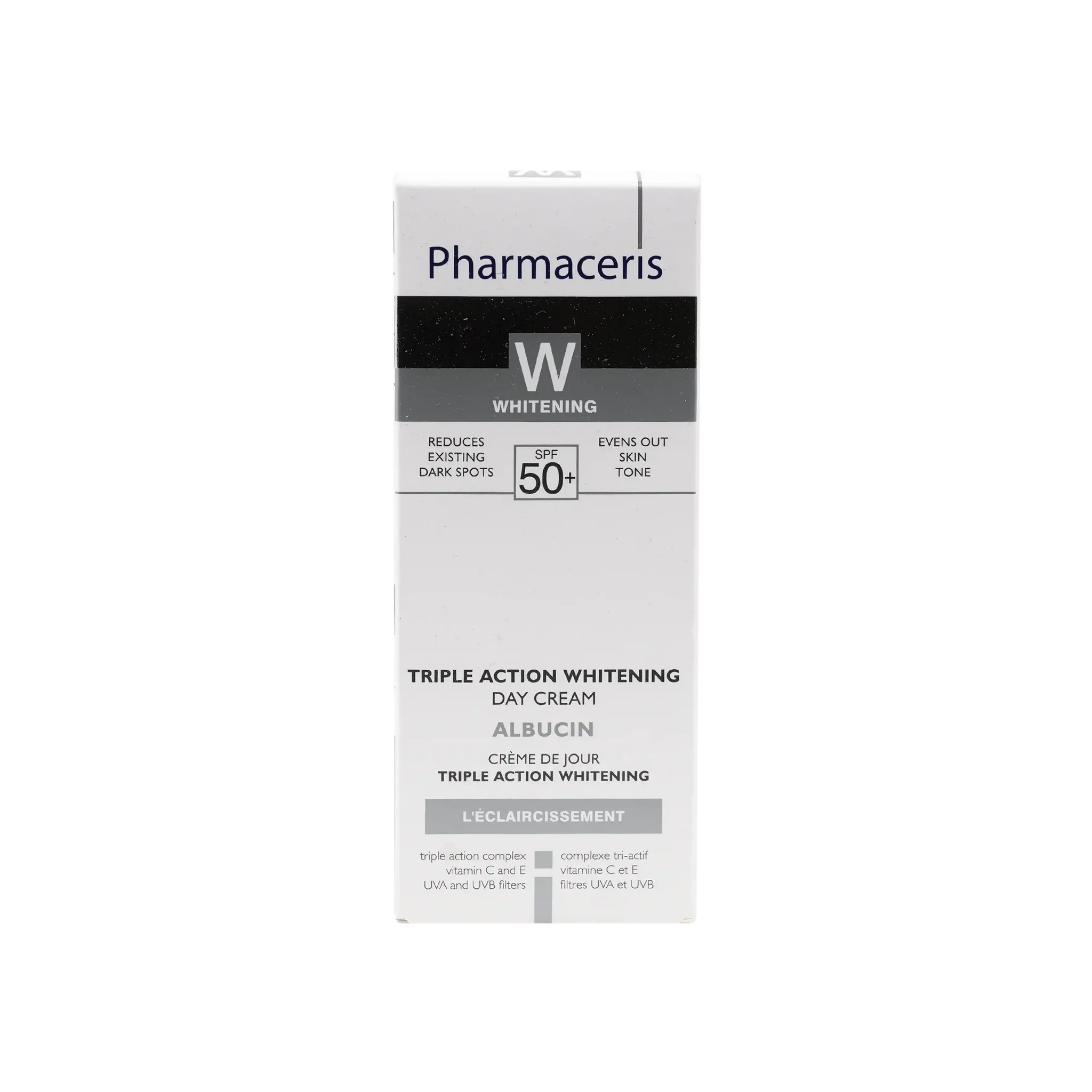كريم نهاري مبيض من فارماسيريس ألبوسين بعامل حماية من الشمس 50+، 30 مل
