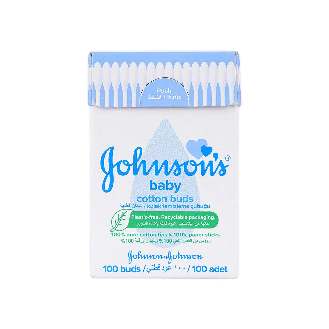 Johnson's Pure Cotton Buds 100Pcs