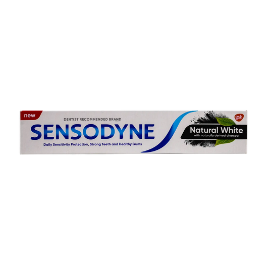 Sensodyne Natural White Charcoal Toothpaste 75ml-GS059