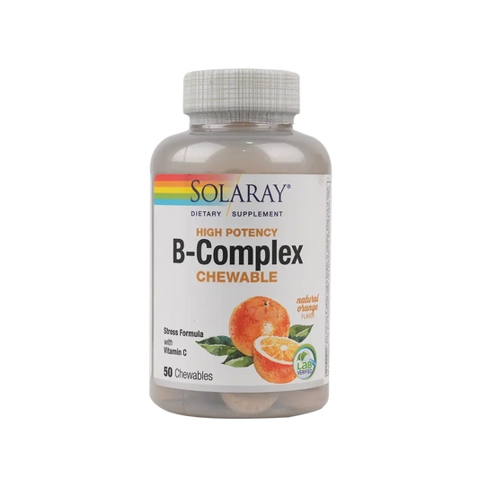 Solaray B-Complex 250Mg 50 Chewables