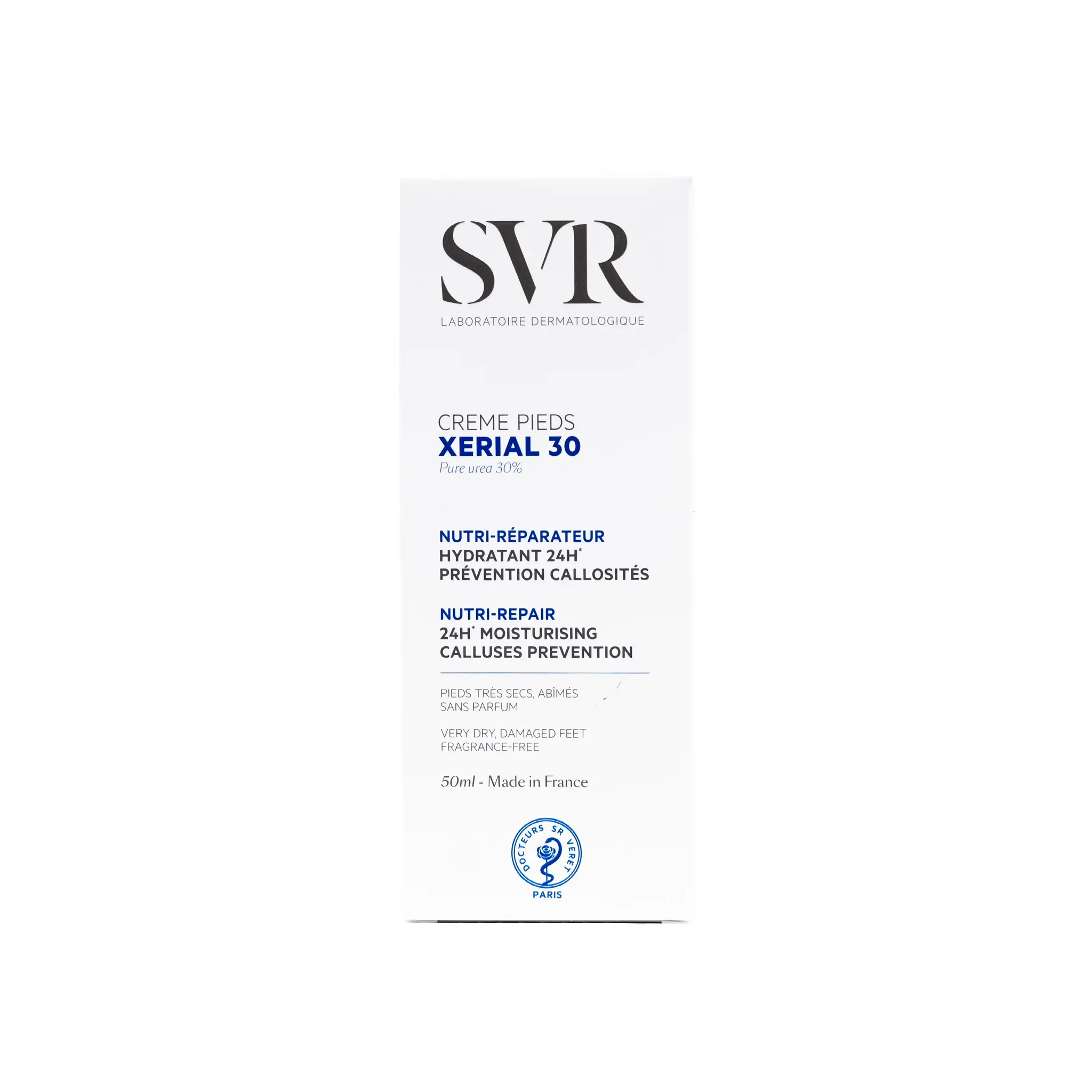 SVR Xerial 30 Cream Pieds 50Ml