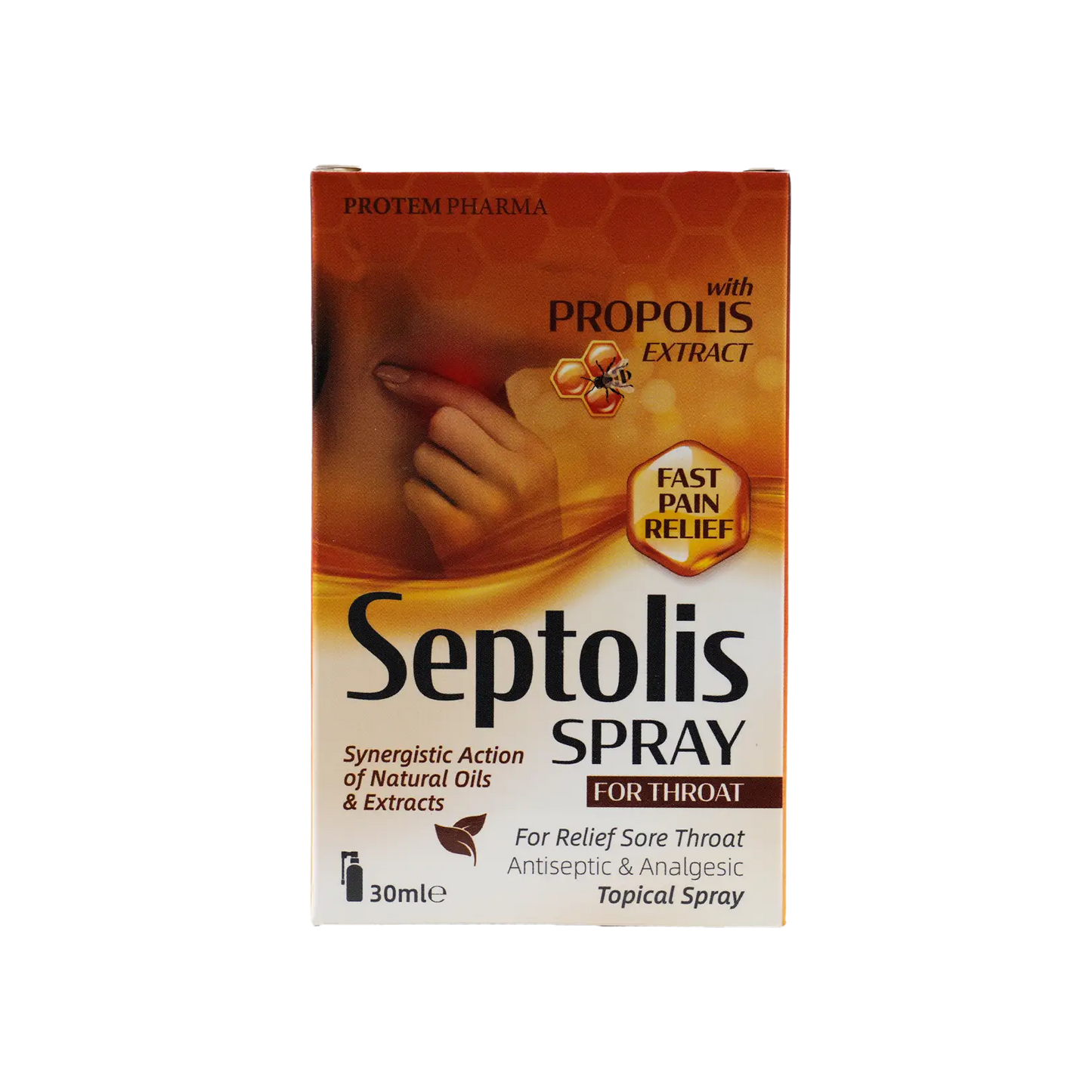 Protem Pharma Septolis Topical Spray 30Ml