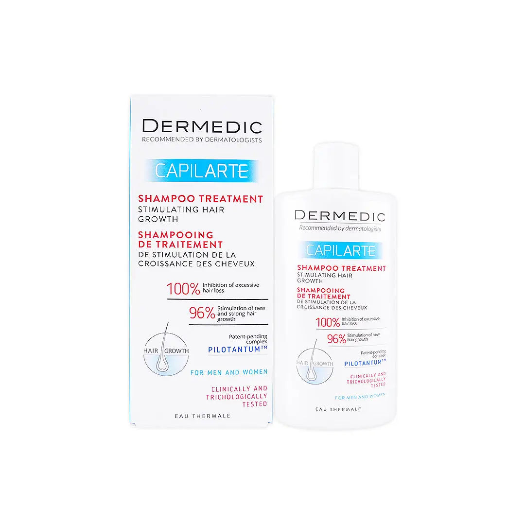 شامبو ديرميديك كابيلارتي لعلاج نمو الشعر 300 مل