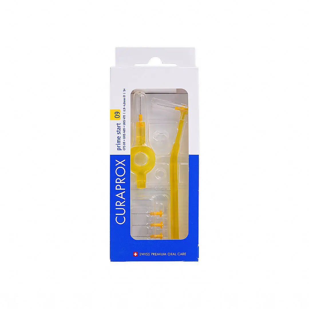 Curaprox Prime Start Interdental Brush Yellow-CPS09
