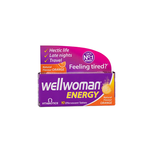 Vitabiotics Wellwoman Energy Effervescent 10Tab