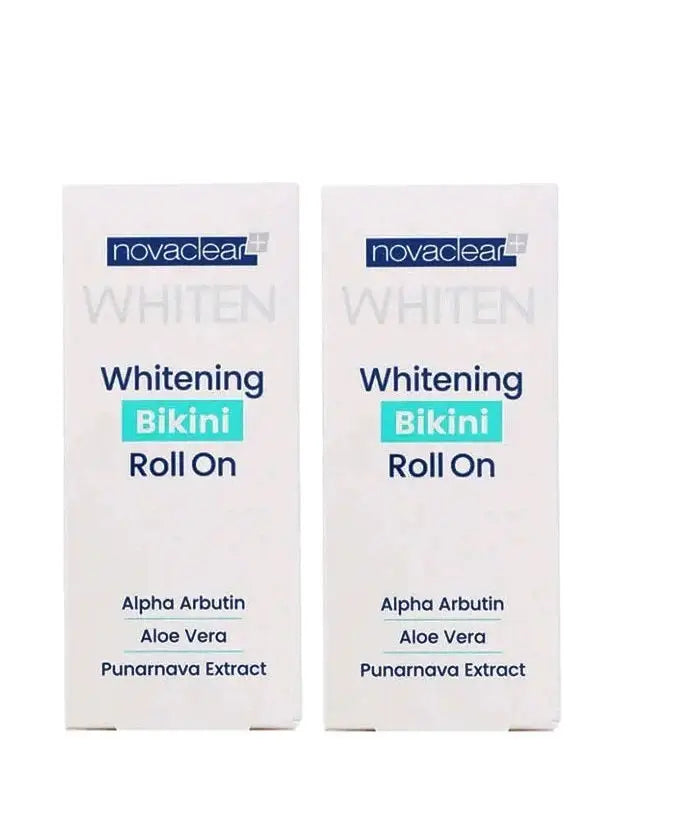 Novaclear Whitening Bikini Roll On 50ml 2 pcs