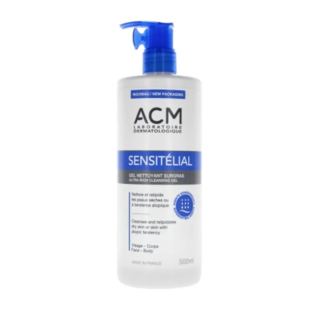 ACM Sensitelial Ultra Rich Cleansing Gel 500Ml